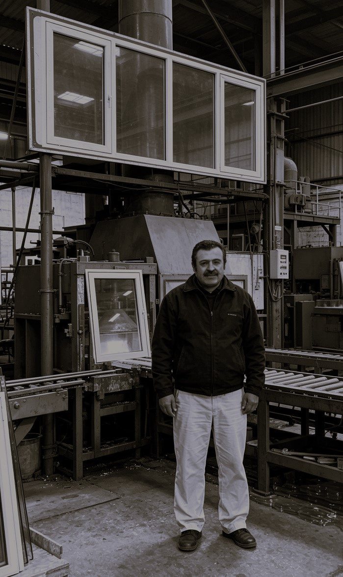 Juan Manuel Osorio, fundador, en la planta de producción
